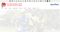 Desktop Screenshot of kenyanpremierleague.com